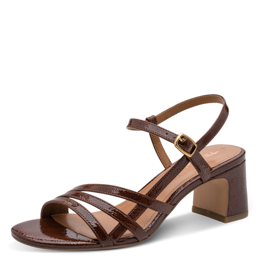 Tamaris - 28350 Sandal - Brown patent