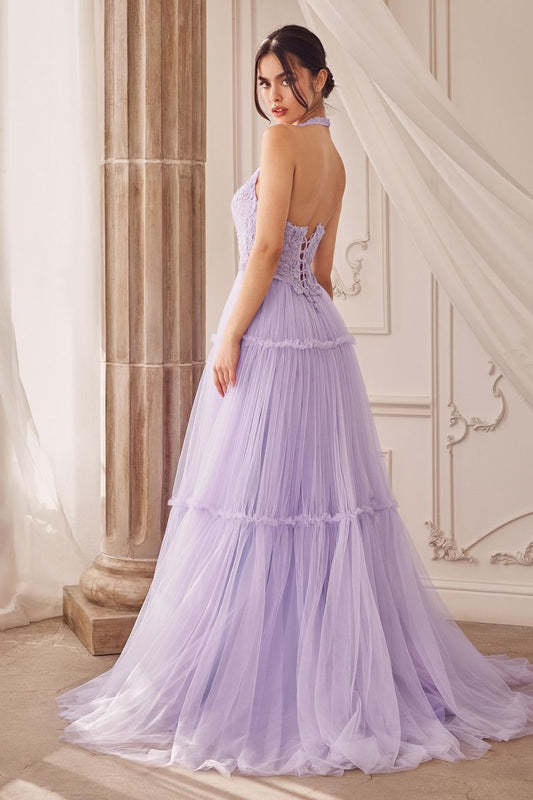 Andrea & Leo A1206 halterneck gallakjole