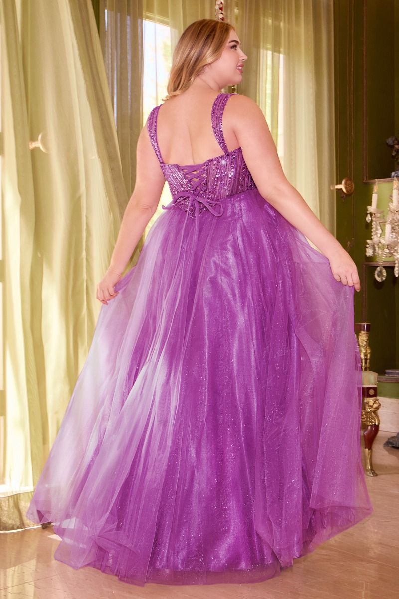 La Divine plus size prom dress CD0217C TP Kjoler La Divine plus size prom dress CD0217C TP Kjoler